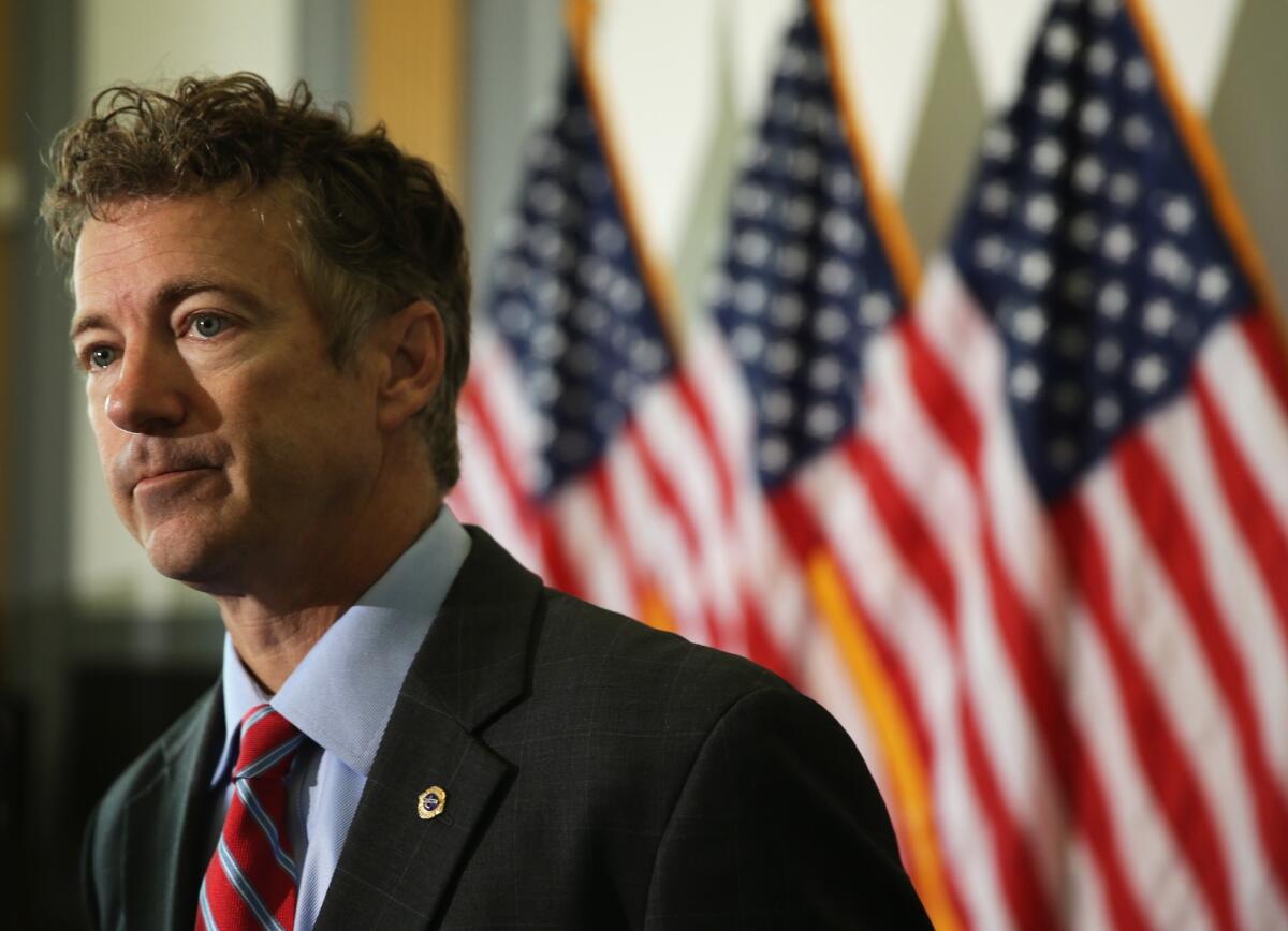 U.S. Sen. Rand Paul (R-Ky.) says "there is a difference between errors of omission and errors of intention."