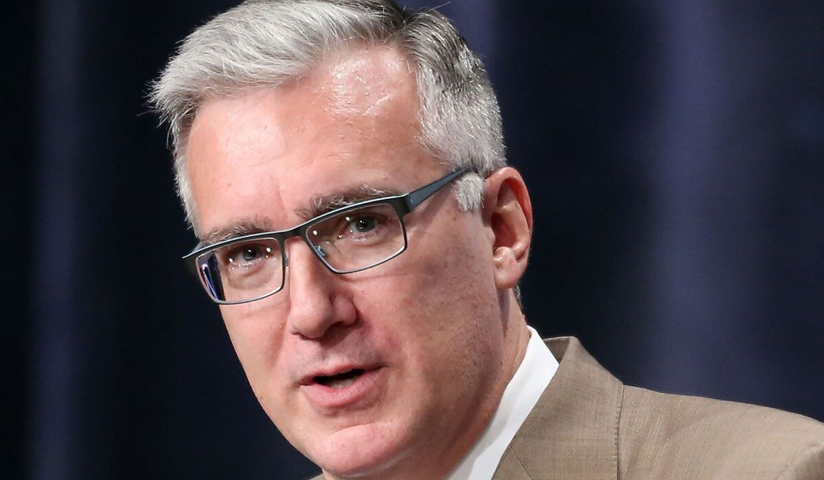 Keith Olbermann, shown in 2013, has been suspended a week by ESPN for comments he made Monday on Twitter.