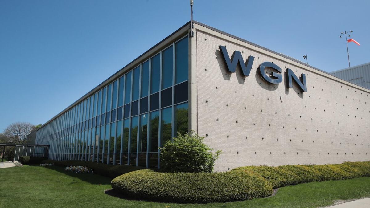 Sinclair offers to take full control of WGN TV station in Chicago under its amended agreement with Tribune Media.