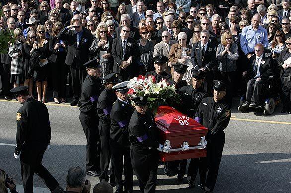 Brent Lovrien, Los Angeles, funeral