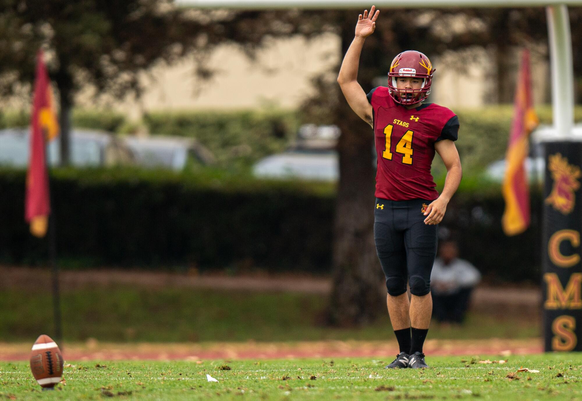 Claremont-Mudd-Scripps kicker Alessandro Maiuolo loves football for the discipline and teamwork, not for any NFL dreams.