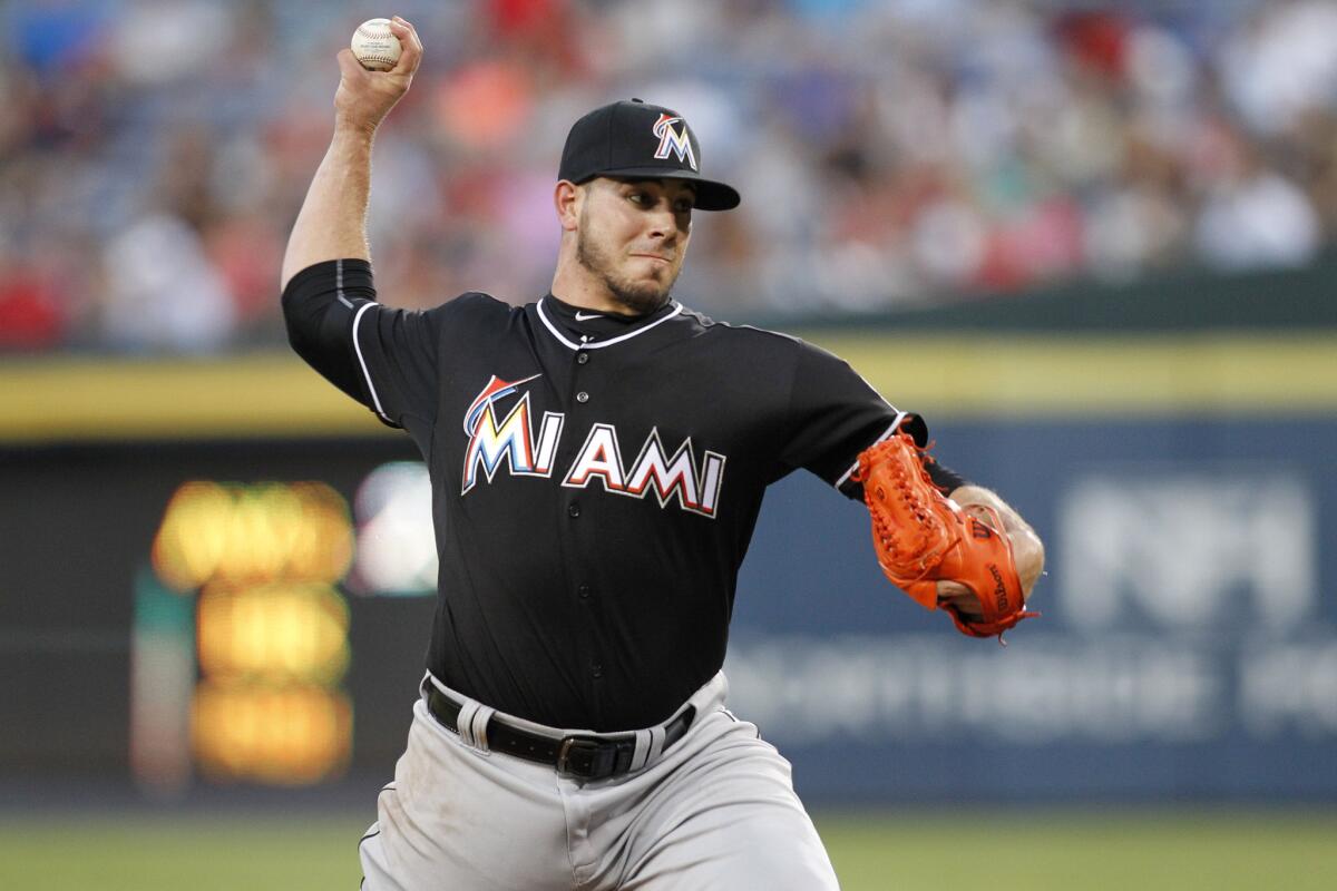 Marlins spitcher Jose Fernandez made only seven starts this season after returning from Tommy John surgery.