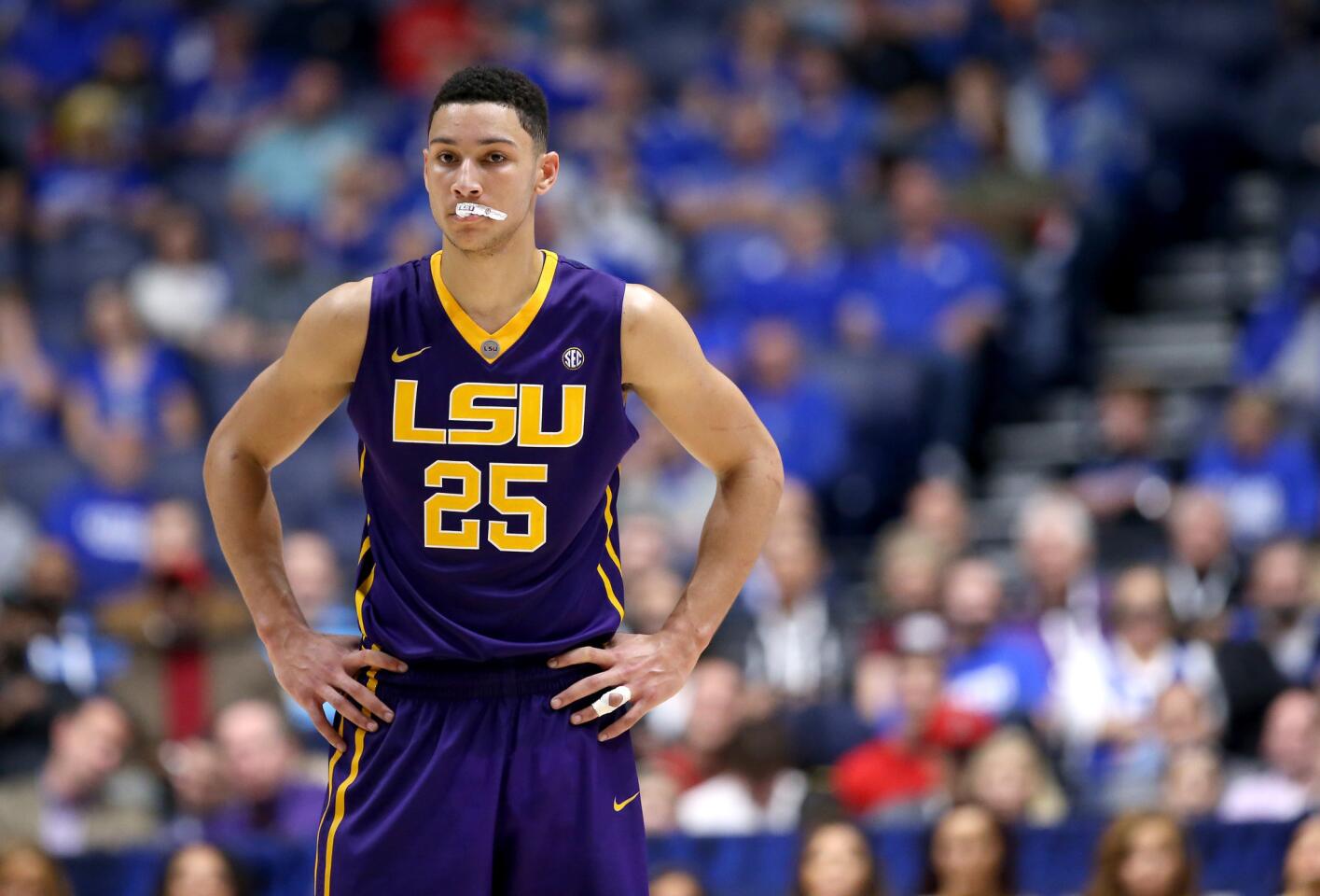 1. PHILADELPHIA: Ben Simmons, forward, 6-10, 239, LSU -- The positives are his all-around skills handling the basketball, something the 76ers need. The negatives are his shooting and competitiveness.