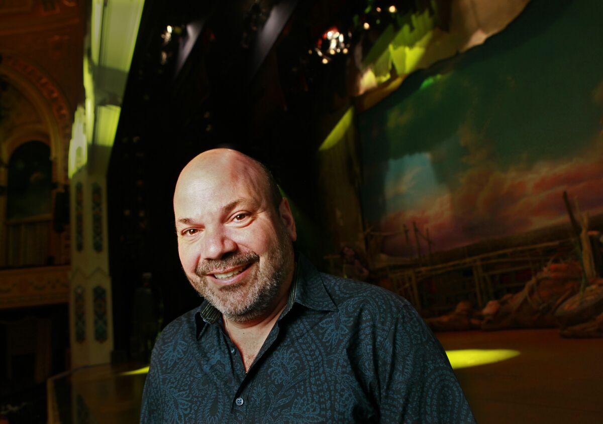 Casey Nicholaw, photographed in 2014.