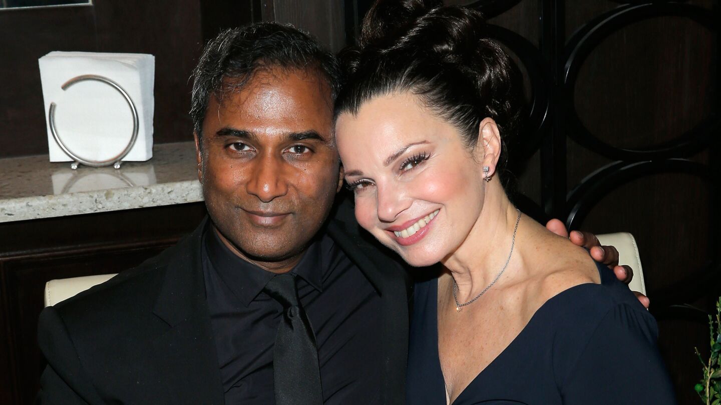 "Surprise!!!!! We got married!" "The Nanny" alum tweeted Sept. 7, sharing a snapshot of herself with her new husband, inventor-entrepreneur Shiva Ayyadurai. Drescher wed the MIT lecturer at their beachfront home Sunday in front of an "intimate group of family and friends," her assistant said.