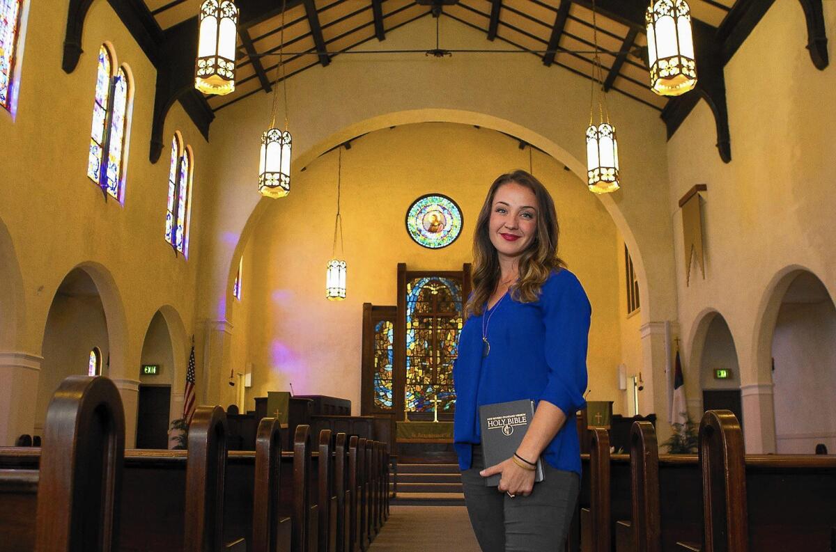 The Rev. Sarah Heath took over July 1 as lead pastor at First United Methodist Church in Costa Mesa, a downtown institution with roots in the city dating to 1912.