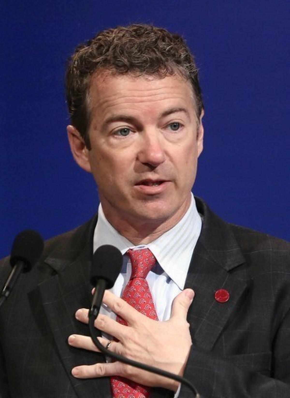 Sen. Rand Paul (R-Ky.), in a speech in Washington, urged Republicans to support reform of the nation's immigration laws.