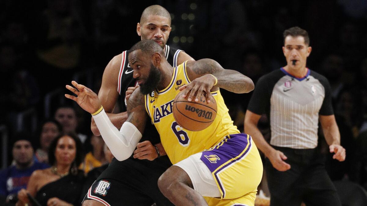 LeBron James scores 46 points, but Clippers beat Lakers - Los