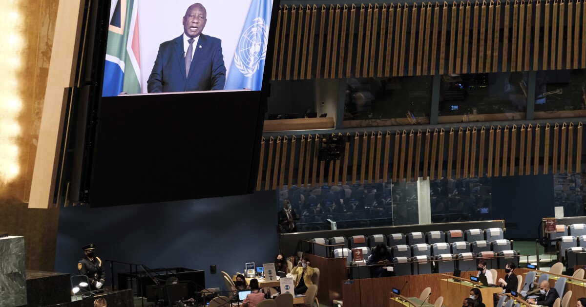 ONU: Líderes africanos exponen 'apartheid' en vacunas contra COVID-19