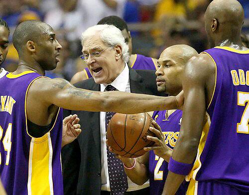 Lakers sideline