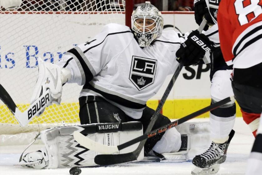 The Kings traded backup goaltender Ben Scrivens to the Edmonton Oilers for a third-round pick in this year's entry draft.