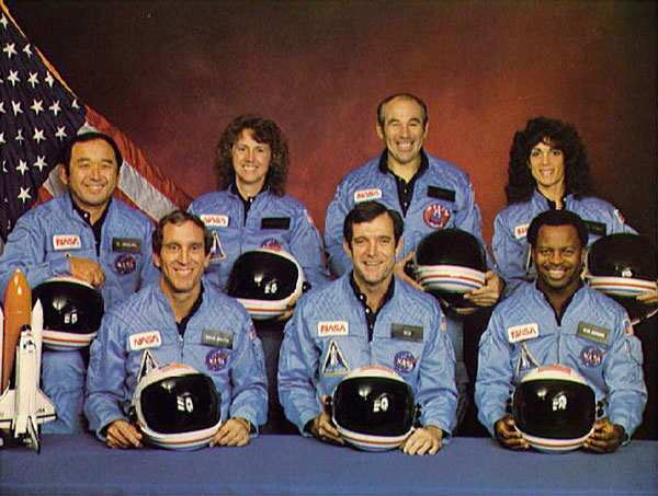 Crew of the Space Shuttle Challenger - Jan. 28, 1986