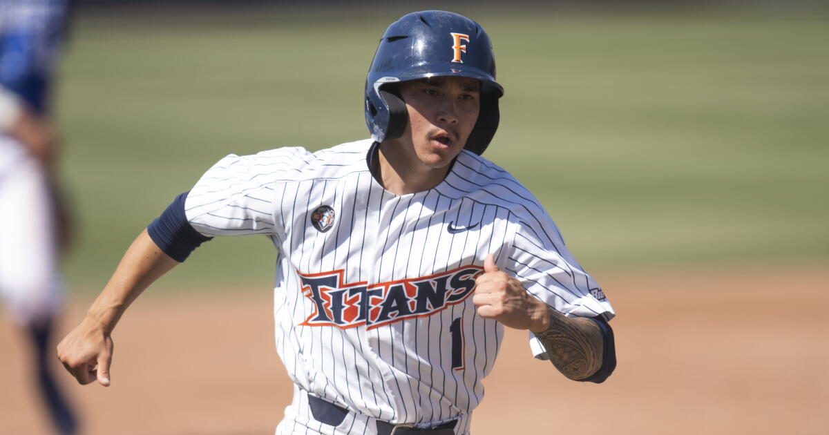 Cal State Baseball Design Cal State Fullerton baseball falls to Texas A&M in NCAA regionals - Los ...