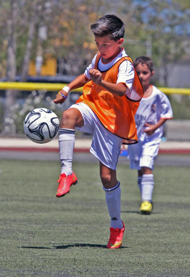 Photo Gallery: Real Madrid soccer camp at Glendale Sports Complex