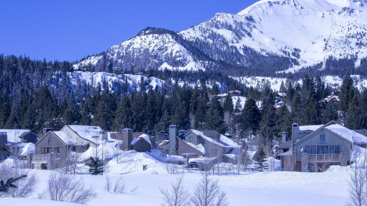 The town of Mammoth Lakes has had an abundance of snow, as have other resorts. That means longer ski/board seasons.