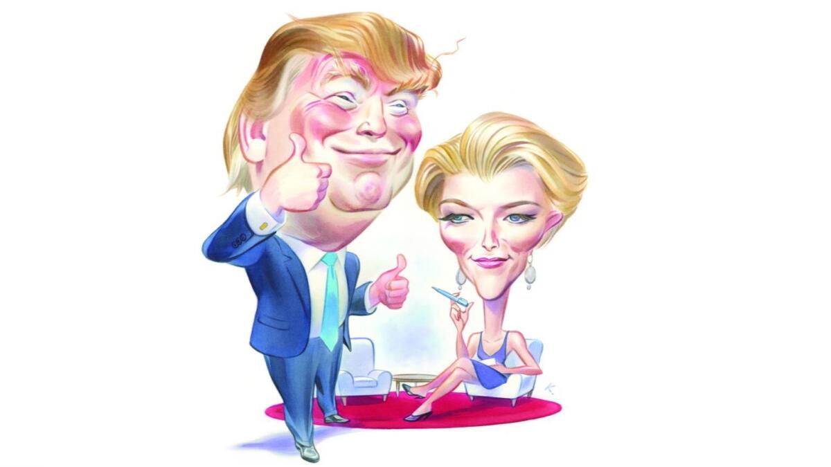 Donald Trump and Megyn Kelly