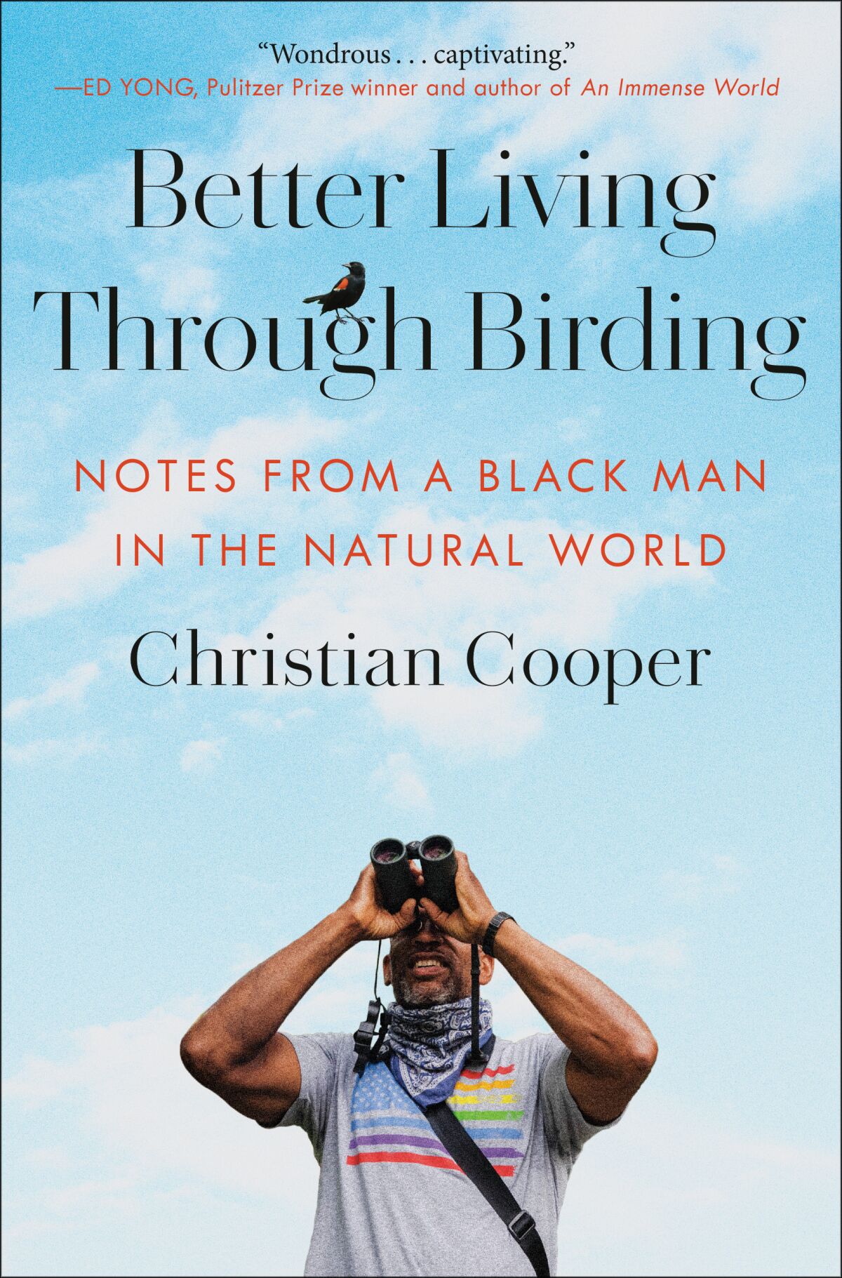Book cover for "Better Living Through Birding" by Christian Cooper.