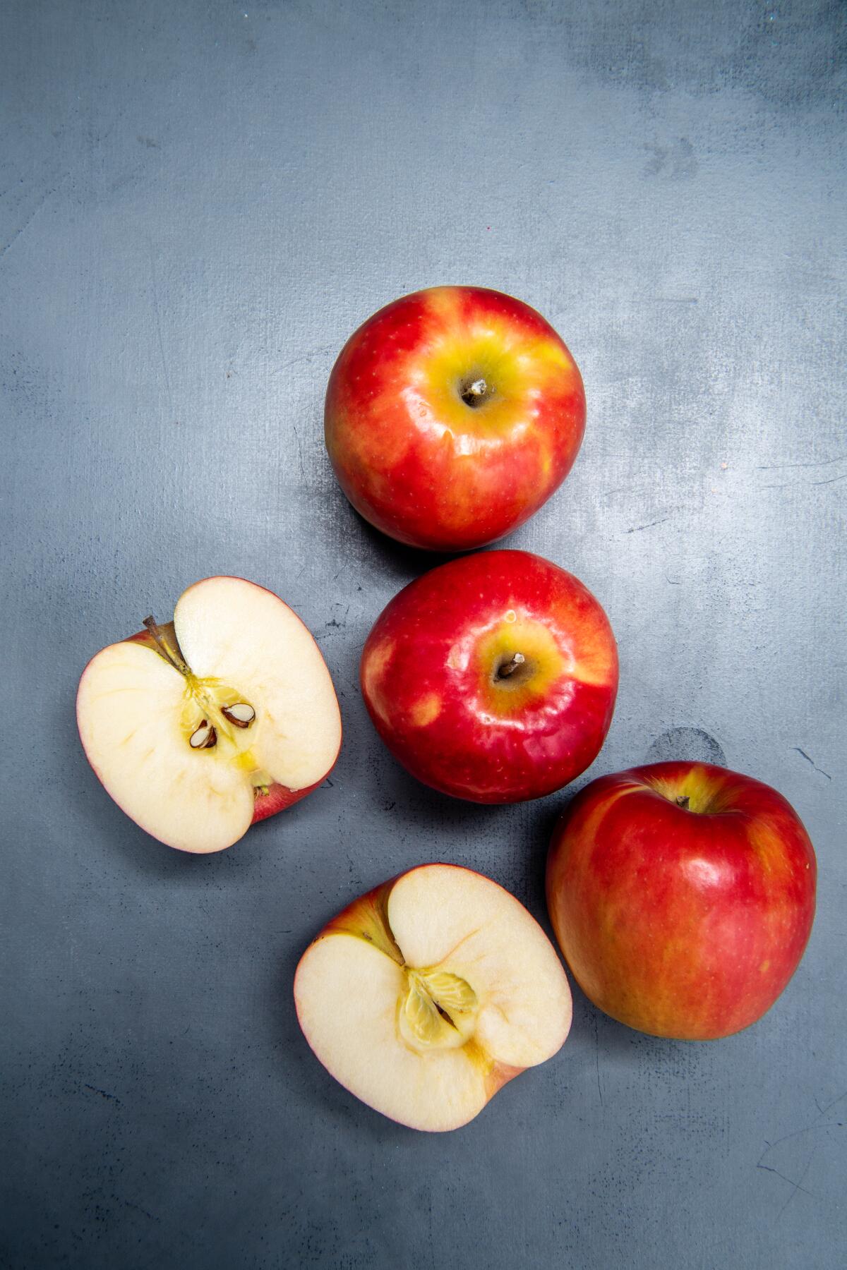 Skip the pie: Sweet-tart farmers market apples are perfect now for eating raw. Drop styling by Nidia Cueva.