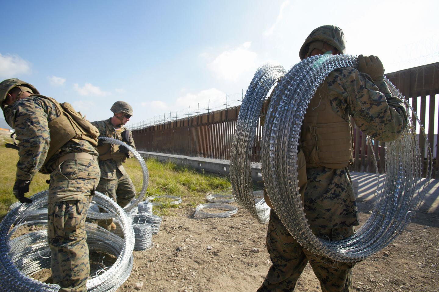 Fortifying the U.S. border along Mexico