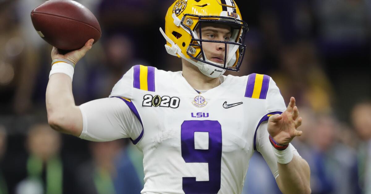 Joe Burrow: National Championship 'was a long time coming' for LSU