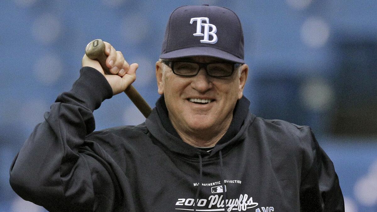 Former Tampa Bay Rays manager Joe Maddon was named the new manager of the Chicago Cubs on Oct. 31.