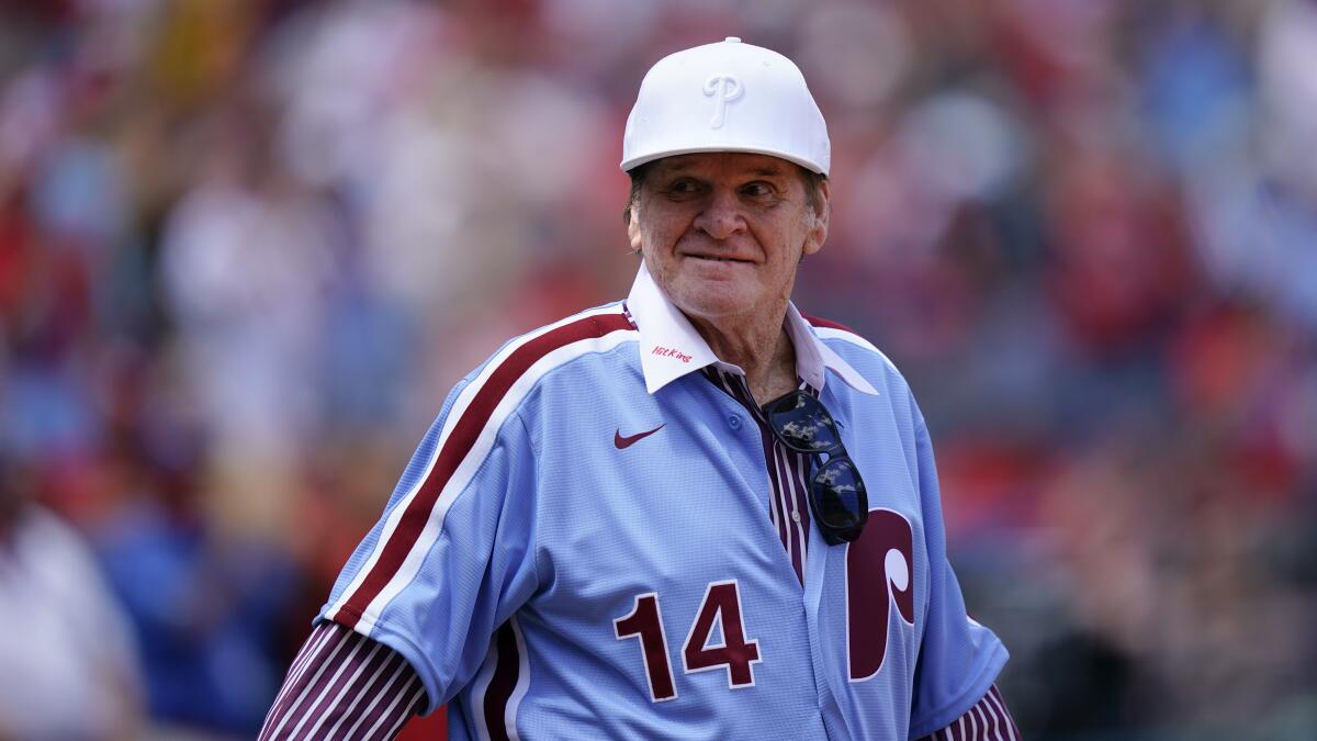 Pete Rose on critics of his appearance with the 1980 Phillies team: 'It was  55 years ago, babe.