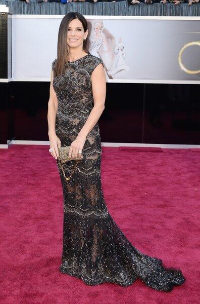 Oscars 2013 arrivals: Sandra Bullock