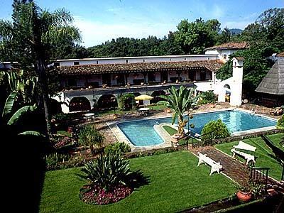 Twenty miles from the revelry of the Paracho guitar festival is the Hotel Mansion del Cupatitzio, a pleasant river-side hotel in Uruapan.
