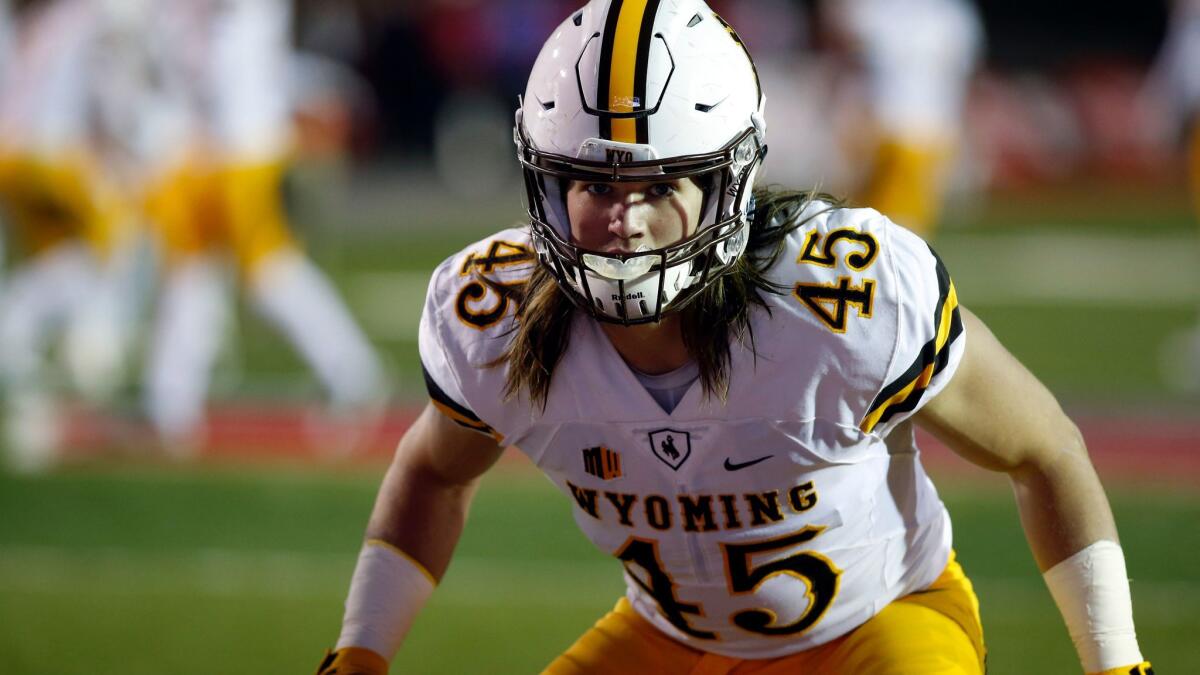 With brother in MLB, Wacha pitches in for Wyoming football - The
