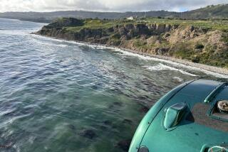 Photographs from the Los Angeles Sheriff's Department Air Rescue 5 on scene deploying #LASD SEB Tactical Medics regarding a small plane in the water off of Rancho Palos Verdes.