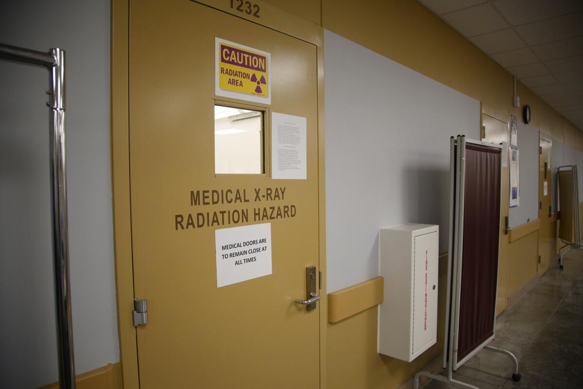 The medical section of the Otay Mesa Detention Center.