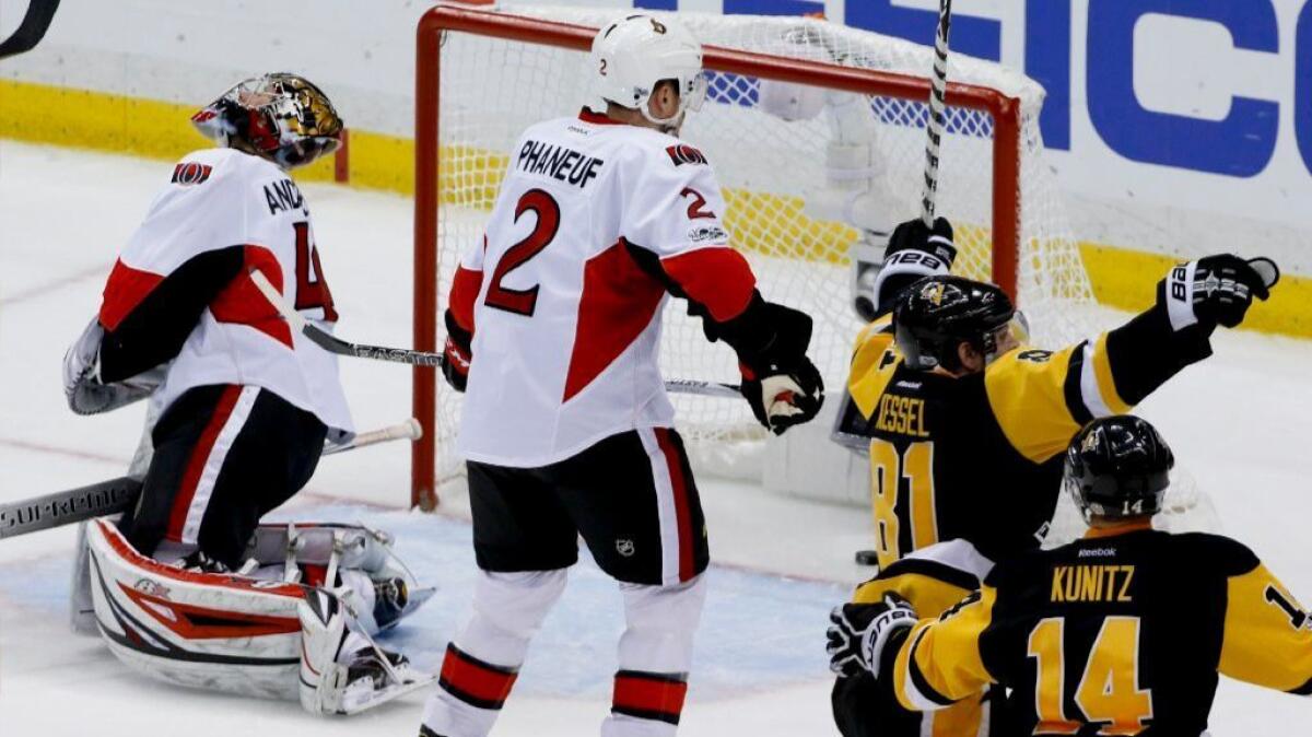 Men's Pittsburgh Penguins Kris Letang Reebok Authentic Third