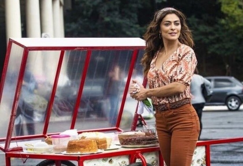 Juliana Paes en una escena del nuevo show.