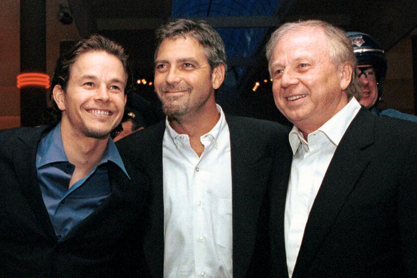 Mark Wahlberg George Clooney with director/producer Wolfgang Petersen