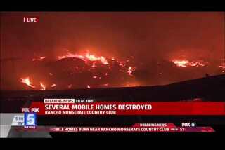 Lilac fire: Rancho Monserate Country Club