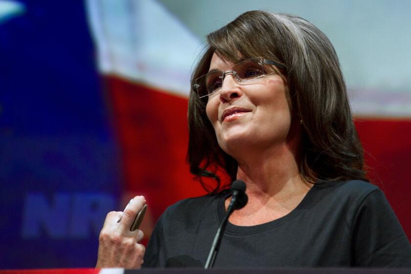 Former Alaska governor and Republican vice presidential candidate Sarah Palin, shown last year, has launched "The Sarah Palin Channel."