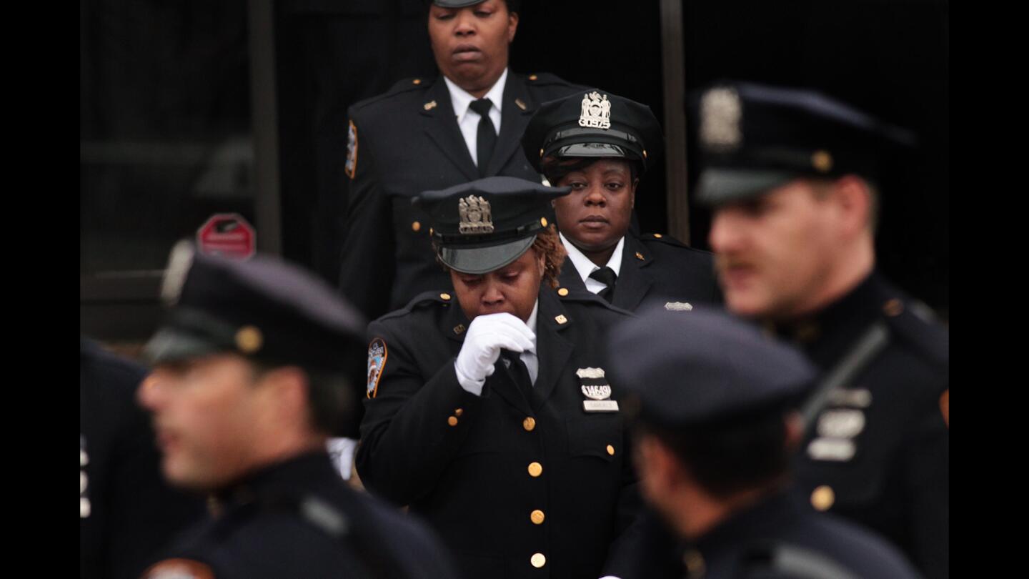 NYPD funeral