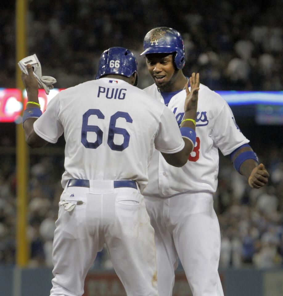 Yasiel Puig, Hanley Ramirez