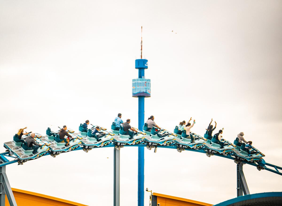 Arctic Rescue, SeaWorld' San Diego's newest coaster attraction.