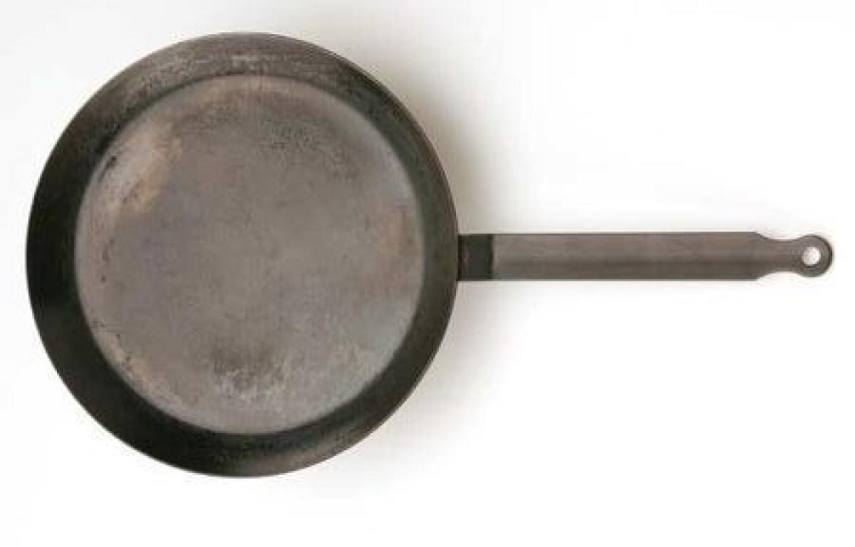 While a frying pan or even a nonstick skillet can be used to make crepes, a specialized crepe pan tends to work best.