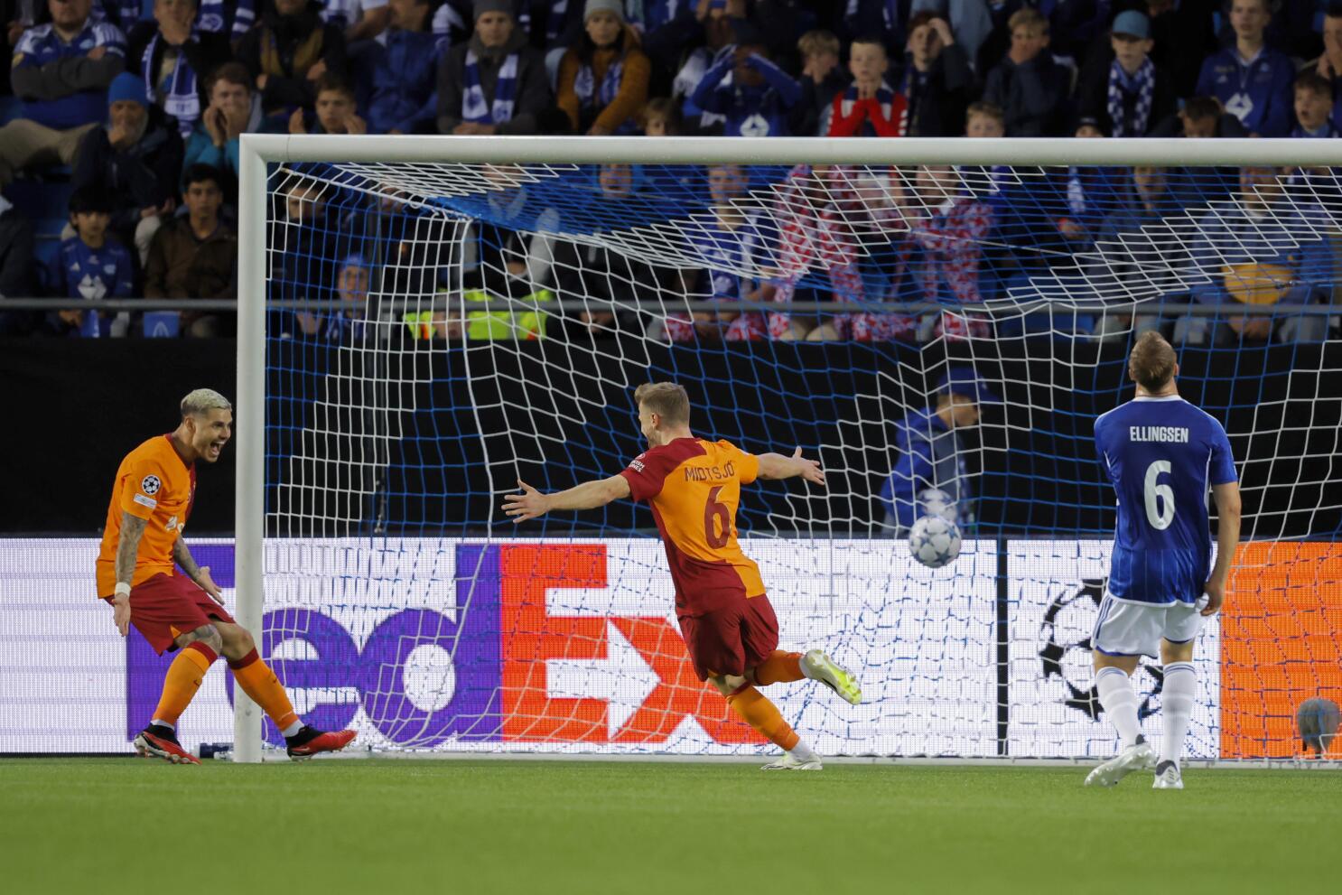 Mauro Icardi's goal and late assist lift Galatasaray to 3-2 win at Molde in  Champions League playoff - The San Diego Union-Tribune