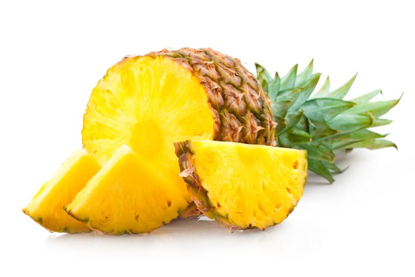 Pineapple is a vitamin C-rich food.