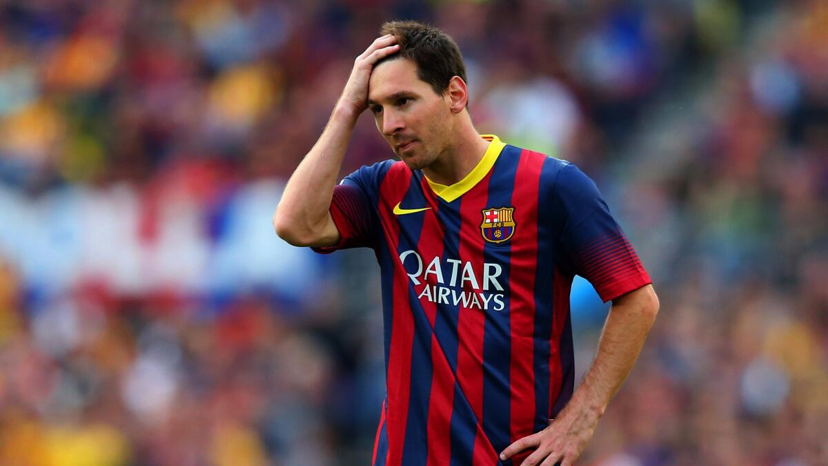 Winless Barcelona is hoping that star Lionel Messi returns to the lineup this weekend.