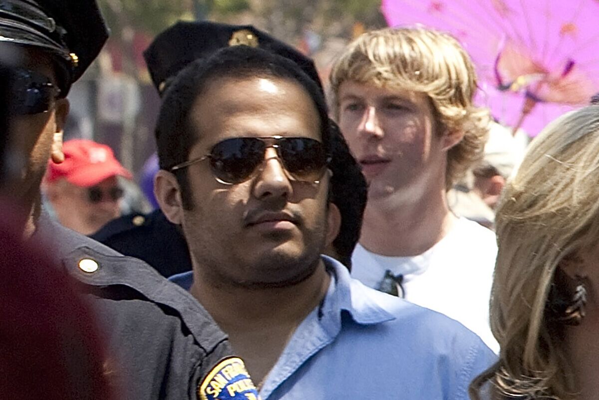  Journalist Yashar Ali is seen in the crowd during the gay pride parade
