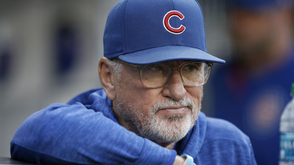 Chicago Cubs Manager Joe Maddon Is Frustrated by His Apple iPad