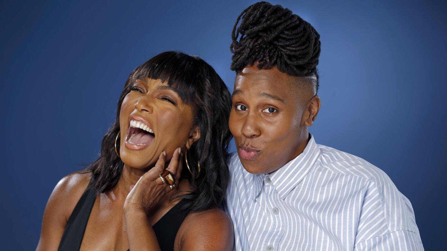 Celebrity portraits by The Times | Angela Bassett and Lena Waithe