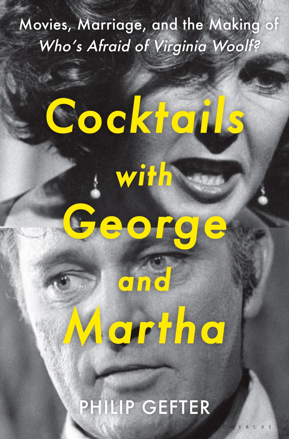The book cover of "Cocktails with George and Martha" by Philip Gefter.