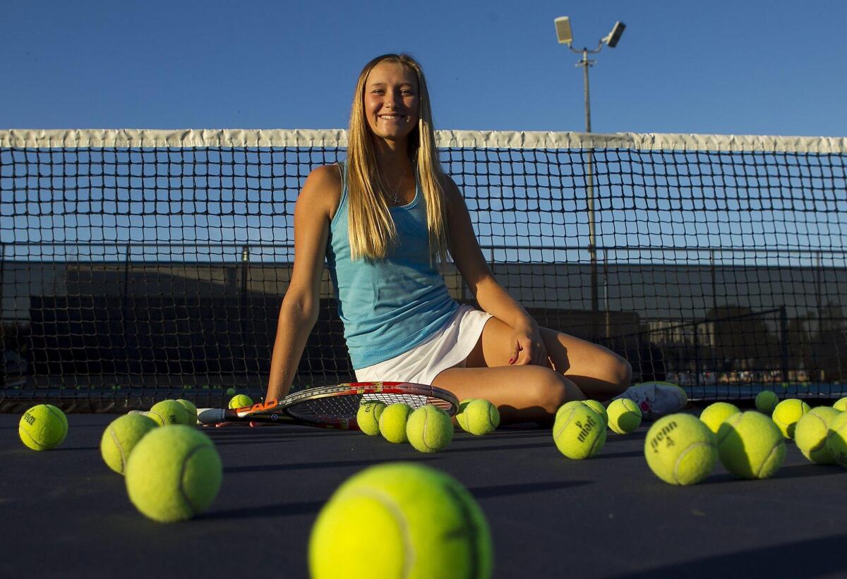 Corona del Mar High junior Danielle Willson posted a 47-3 singles mark through the CIF Southern Section Division 1 playoffs