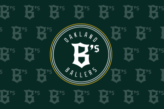 Oakland Ballers logo.