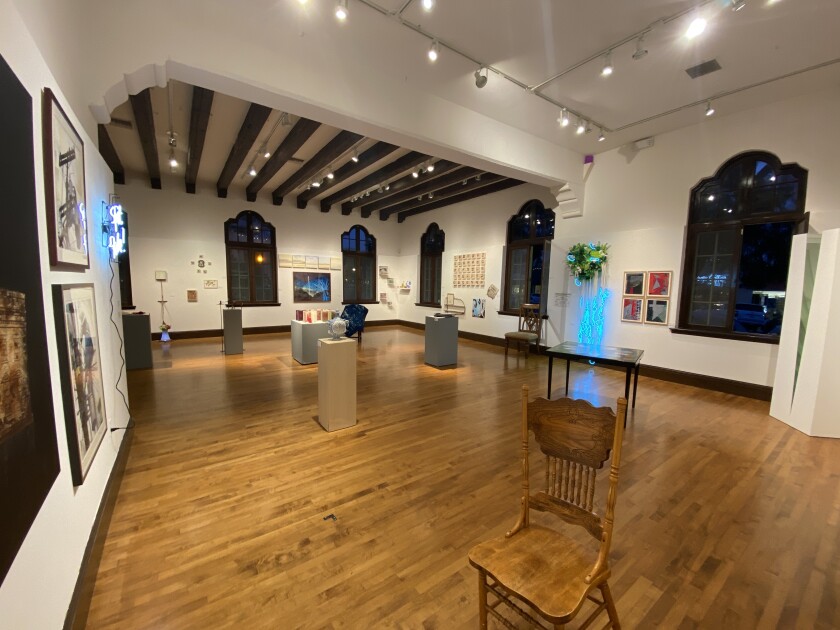 "Marking Time: What Athenaeum Artists Create in Quarantine" contained works from 49 artists.